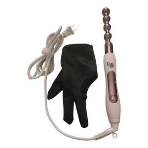 L'ange Titanium Spiral Bubble Wand Hair Curler